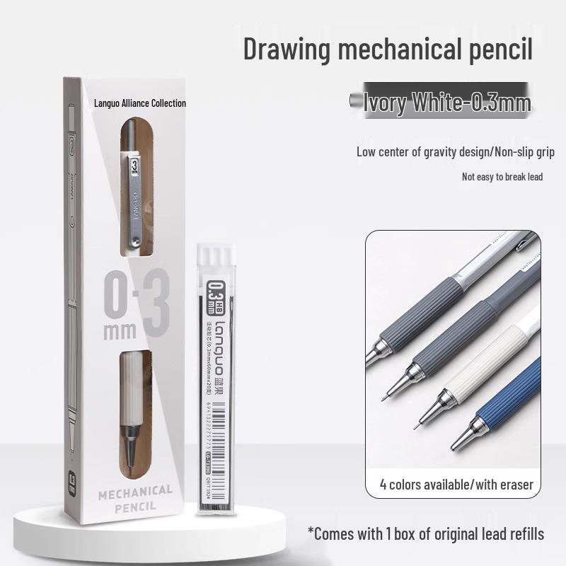 Blue Fruit Automatic Pencil Set: Candy Macaron Creative Stationery for Drafting and Drawing