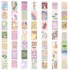 50 Cartoon Danish Powder Poster Stickers Decorate Notebook Suitcase DIY Waterproof Stickers