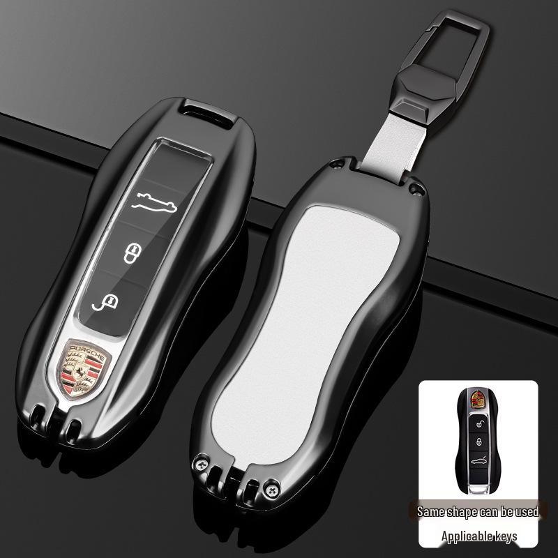 Limited Edition Porsche Cayenne Macan 718 Panamera Metal Key Shell Case
