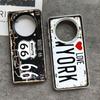 Retro Vintage License Plate Soft Phone Case for Xiaomi Redmi Note 13 14 15 Pro Plus 12S 12 11S 11 11T 10S 10 Shockproof Cover Ba