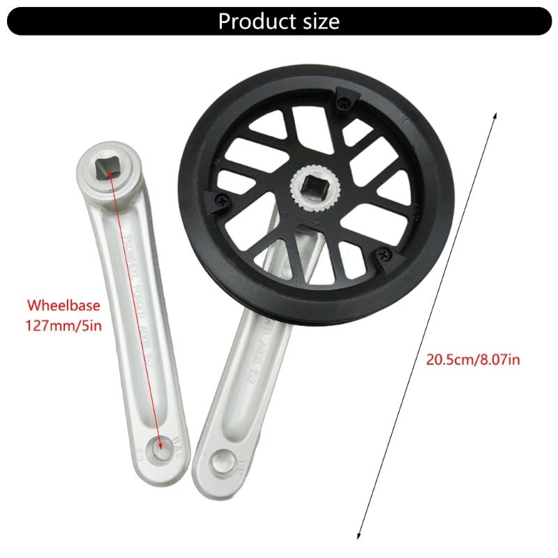 Aluminum Alloy Bicycles Crank Chain Wheel 32T 127mm Kids Bicycles Chainwheel Crankset Electric Bicycles Chainwheel