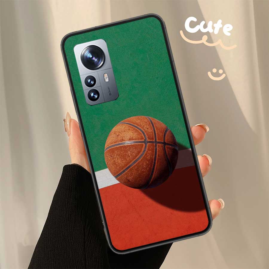 Basketball Phone Case For Xiaomi Poco X7 X6 X5 X4 X3 GT NFC M4 M5 Pro 5G M3 Mi F6 F5 F4 F3 F2 F1 Capa Coque TPU Cover Clear Fund