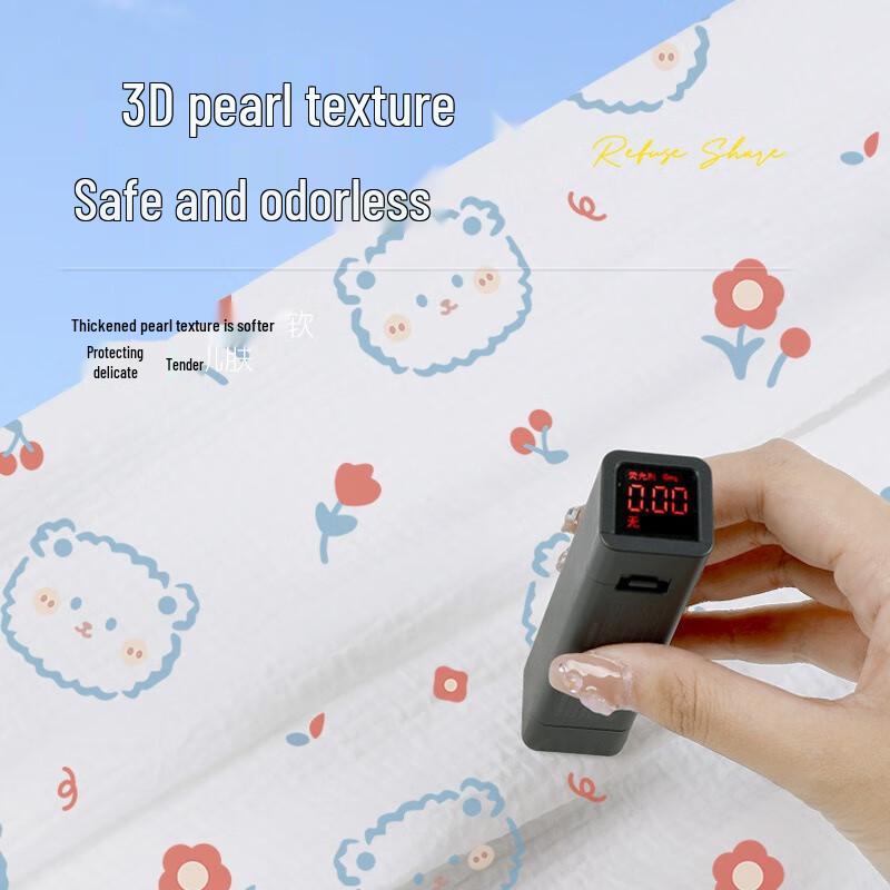 Luzhiyuan Disposable Printed Travel Bath Towels - 10 Pack