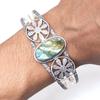 Labradorite Drusy Gemstone Ethnic Jewelry Cuff Bracelets7''Adjustable