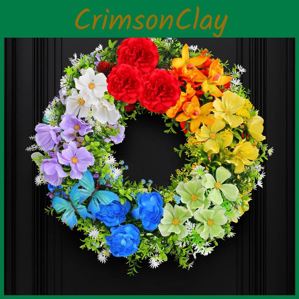 Spring Celebration Party Garland With Artificial Flowers For Wedding Venue Decoration