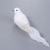 With Clip Venue Layout Christmas Home Furnishing Feather Bird Dove Imitation Bird Fake Bird