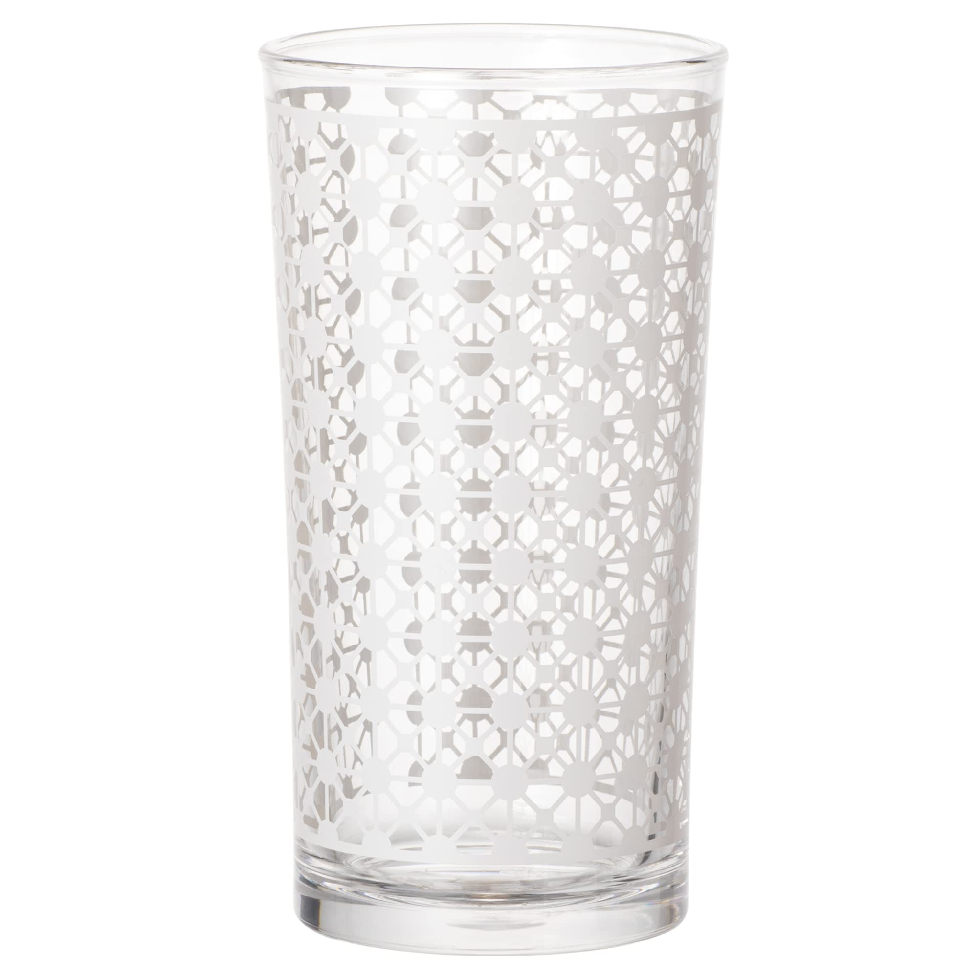 

Ishikawa Resin Industry Tumbler, Drinking Glass, Byzantine Pattern, 270ml (6.5 x 12.4cm Diameter), Breakproof Tritan Glass, Dishwasher and Microwave