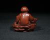 Chinese Antique Vintage Boxwood Carving Little Monk Statue Home Decor Collection