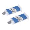 2Pcs Metal Glue High Temperature Resistant Strong Adhesive Long Lasting AB Metal Repair Adhesive