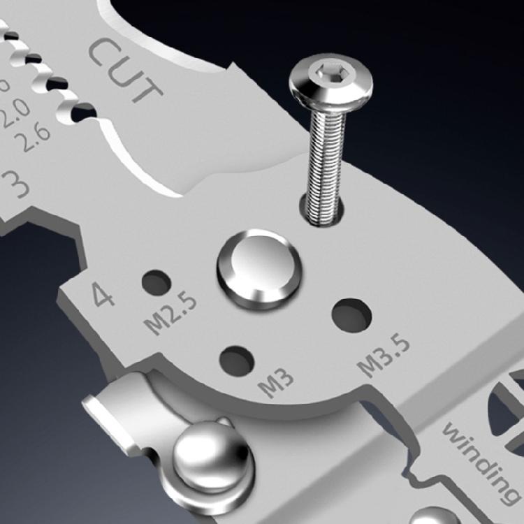 Voltage Testing Electrician Stripping Cutter for Household Maintenance Electrical Work Cable Wire Cutting and Stripping