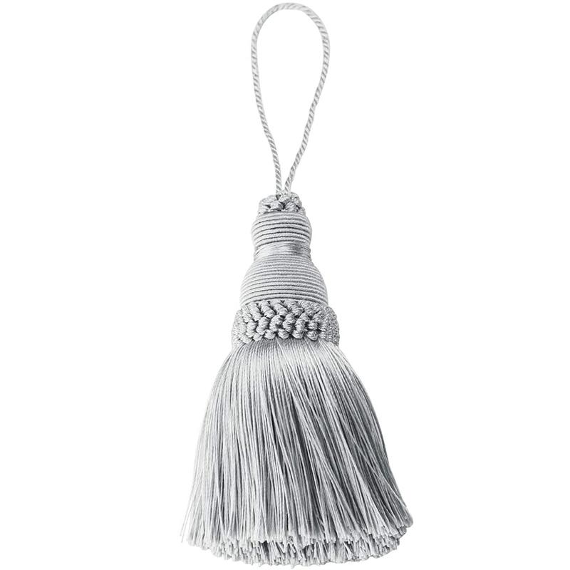 

BELAVENIR, красочная кисточка, подвесная веревка с кисточкой, шелковая кисточка, бахрома, отделка кисточкой, украшение для одежды, аксессуары «сделай сам» для штор и украшения дома 1PC серебряный