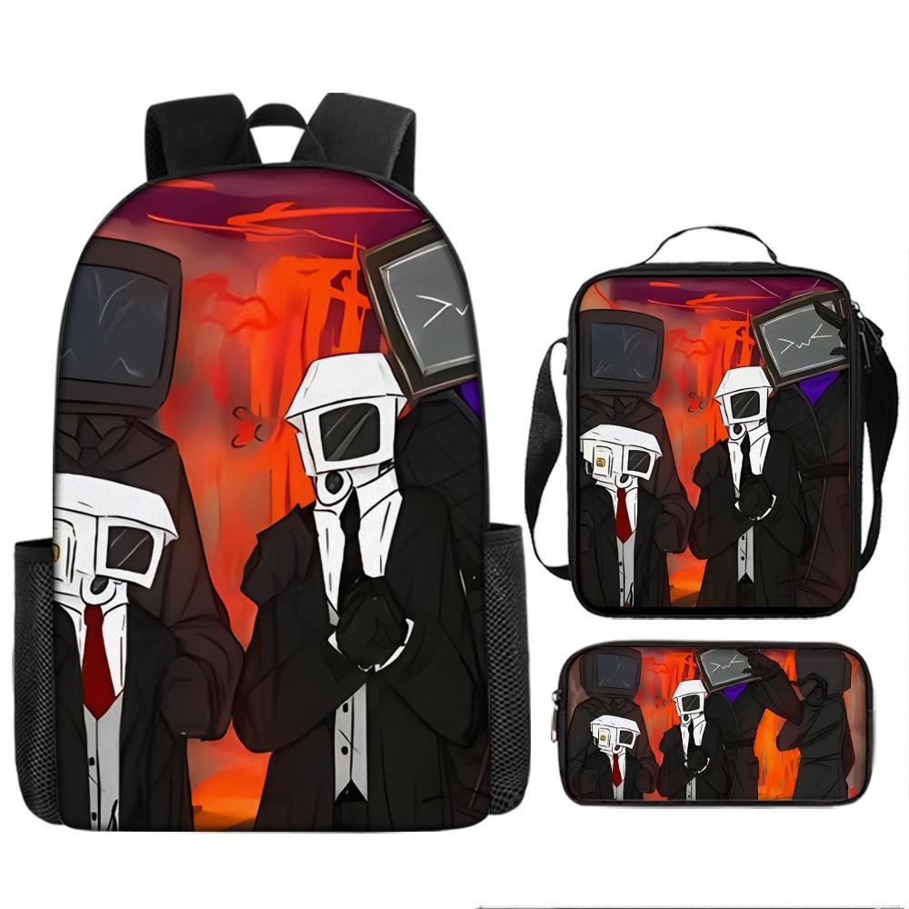 Audio Man School Bag Large Capacity Backpack Primary School Students 3rd To 6th Grade Junior High School Girls Backpack