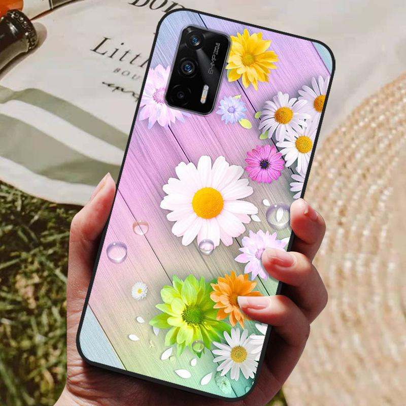 Für Realme Q3 Pro 5G Hülle Wolf Cartoon Silikon Weiche TPU Rückseite Für Realme Q3 Pro 5G Handyhüllen Realme Q3Pro 5G Fundas Coque
