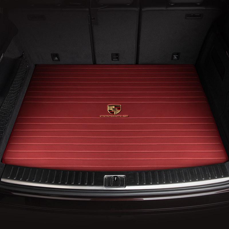 

Шкіряні килимки в багажник Porsche 2025 для Cayenne, Macan, Panamera, 718 та Taycan. Custom Fit