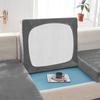 Sofa Seat Cover, Velvet, Dark Grey 150-190Cm