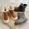 Union Messenger Unisex Winter Fleece-Lined High-Top Snow Boots