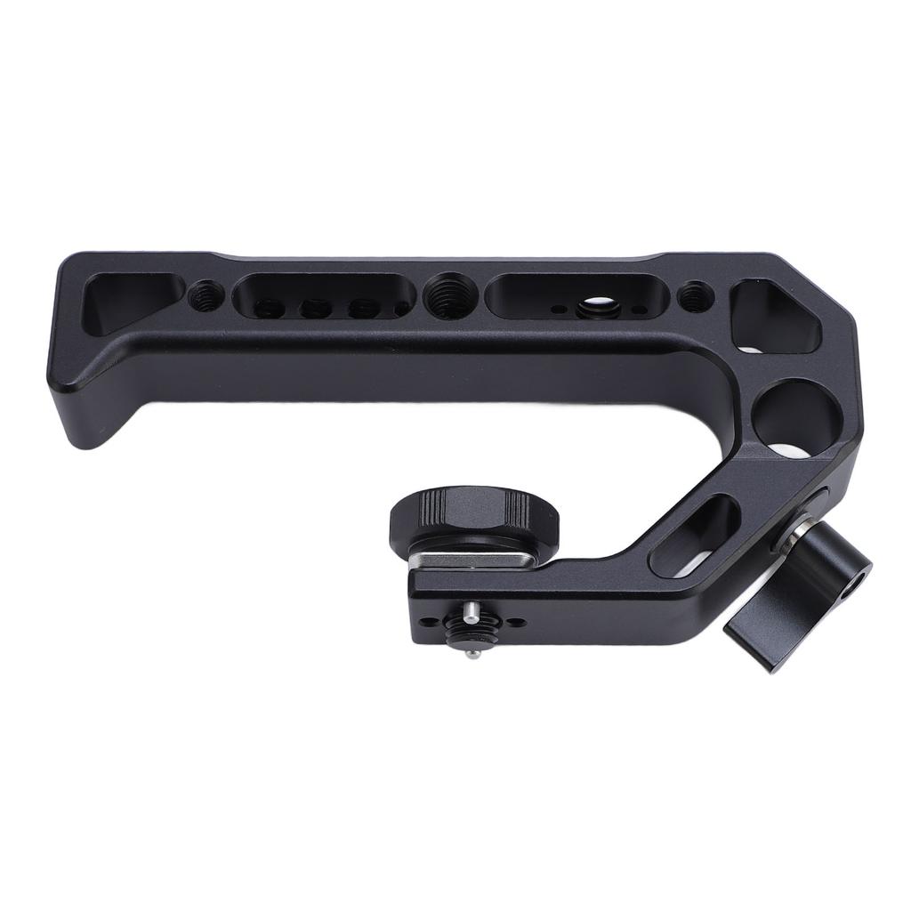 Cold Shoe Top Handle Aluminum Alloy Metal Stylish Lightweight Camera Universal Top Handle Grip with 3 8in 16 Locating