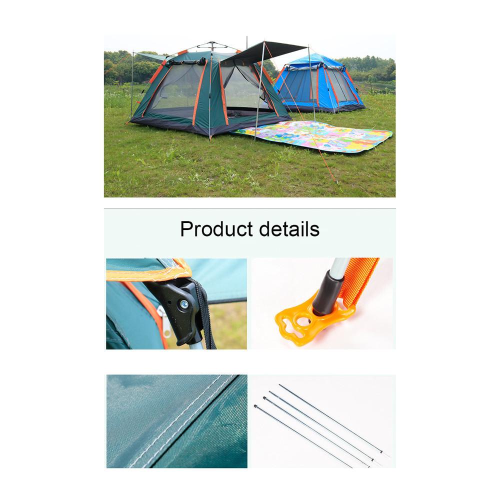 Cort Automat cu Deschidere Rapidă Pescuit Drumeții Adăpost de Soare Pliabil Exterior Camping Rezistent la Ploaie Rezistent la Soare