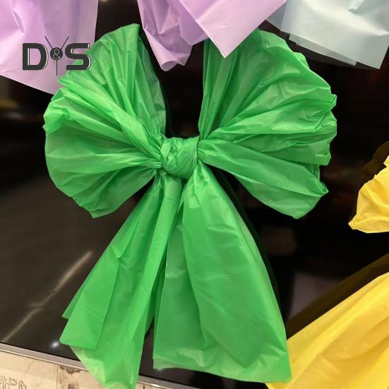 5Pcs 24" Large Bow Plastic Decorative Bow for Gift Wrapping Anniversary Wedding Birthday Party Decoration
