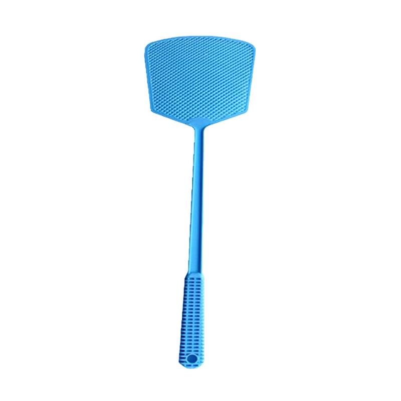 1/5Pcs Plastic Fly Swatters Set Thick And Extended Handle Large Size Manual Durable Fly And Mosquito Swatter For Household Use