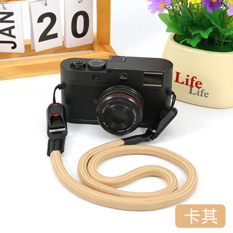 Quick Release Round Rope Camera Strap, Fast Detachable Shoulder & Neck Strap For Mirrorless Camera, Adjustable