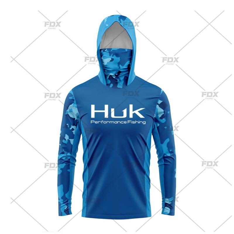Costum de pescuit cu mânecă lungă din mătase de gheață UPF50 hanorac cu prosop pentru față uscare rapidă respirabil protecție solară tricou subțire LOGO personalizat