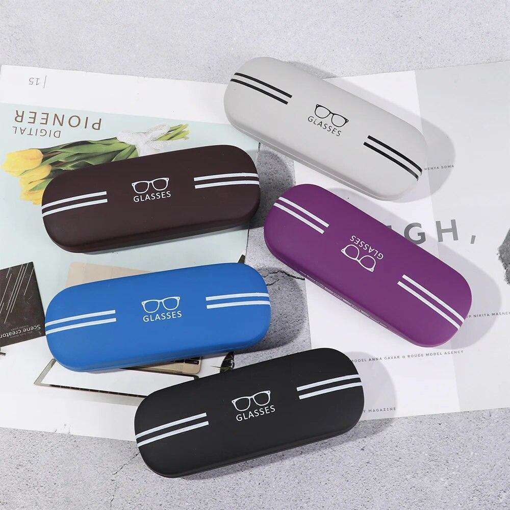 1PC Hard Frame Eyewear Cases Sunglasses Reading Glasses Carry Bag Hard Box Travel Waterproof Pouch Case Eye Contacts Case