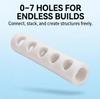 Pool Noodle Connector: 7 Hole EPE Foam Swimming Stick Connector for DIY Rafts Chairs - Versatile Kids Pool Toy Builder for Summer Training  Pool