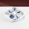 Exquisite Pastoral Sweet Daisy Open Ring - Versatile Pure Copper Women's Jewelry