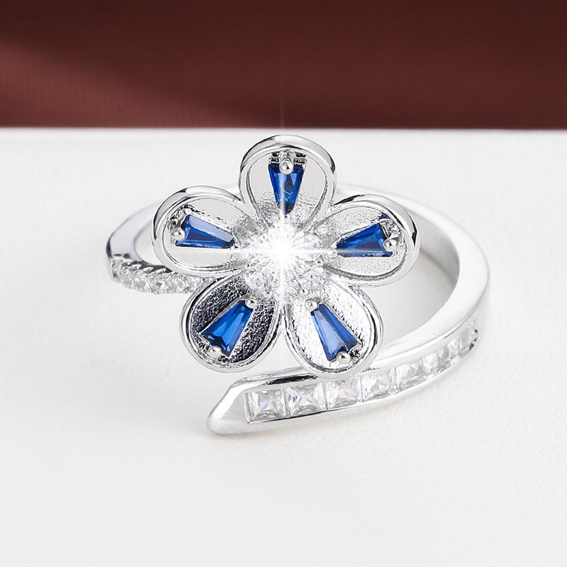 Exquisite Pastoral Sweet Daisy Open Ring - Versatile Pure Copper Women's Jewelry