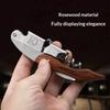 Herramienta Plegable Portátil de Madera y Acero Inoxidable Cuchillo Sacacorchos Abrebotellas de Vino Tinto Herramienta Multifuncional para Exteriores Accesorios de Bar