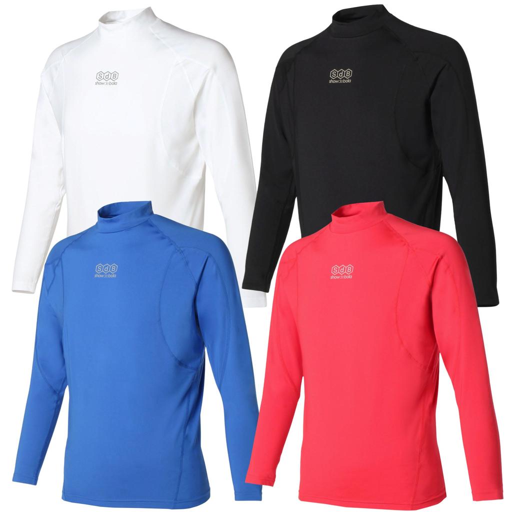 Show De Bola High Neck Undershirt SDB0001 White S Men's (0100)