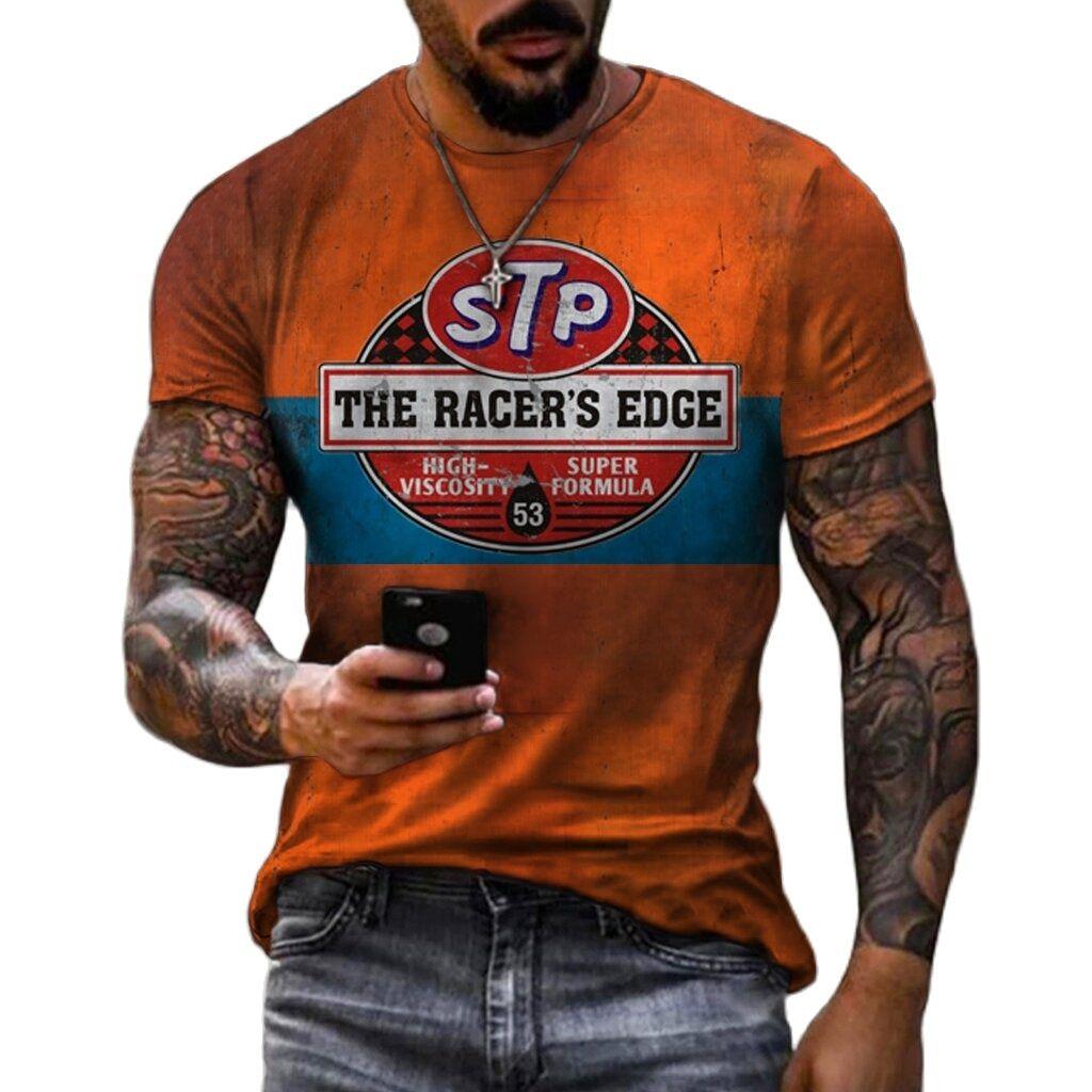 Summer New Graphic Casual Short Sleeved T Shirt For Men Oversized Streetwear 3D Digital Printing Large Size Top Tees For Male