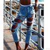 Jeans Stretchable Bottom Pencil Women Ladies Casual Straight Legs Soft