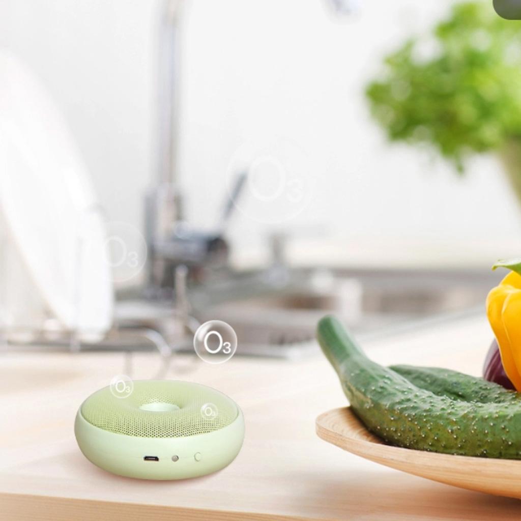 USB Rechargeable Mini Portable Pocket Donut Air Purifier for Home Bedroom Office Travel Hotel