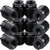 Universal Shift Knob Aluminum Alloy Nut M8x1.25 M10x1.25 M10x1.5 M12X1.25 M14.X1.5 Shift Knob Button Metal Replacement Parts