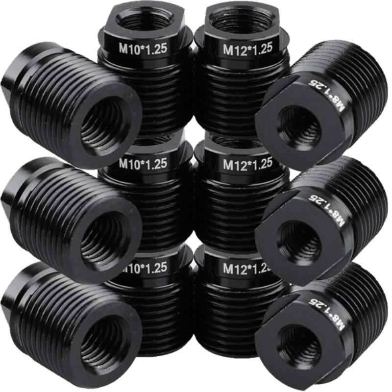 Universal Shift Knob Aluminum Alloy Nut M8x1.25 M10x1.25 M10x1.5 M12X1.25 M14.X1.5 Shift Knob Button Metal Replacement Parts