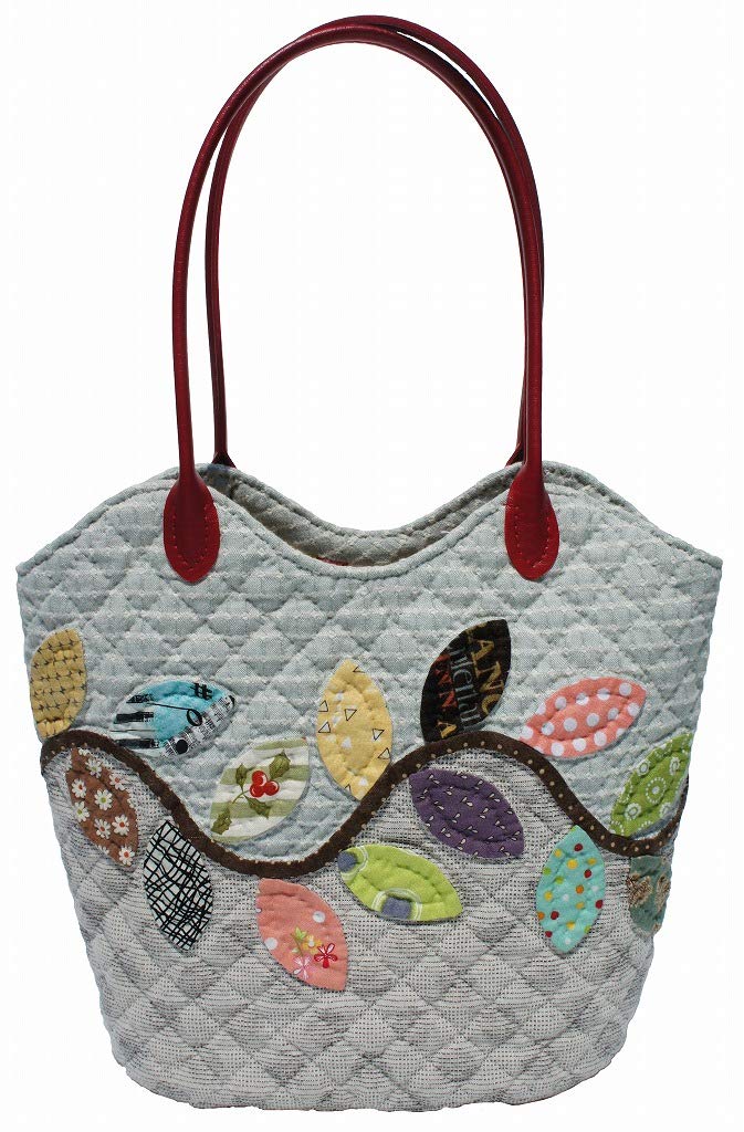 AKEMI SHIBATA Shibata Patchwork Ivy Pattern Bag Finished 26cm X 32cm X 12cm [Akemi Kit] Size
