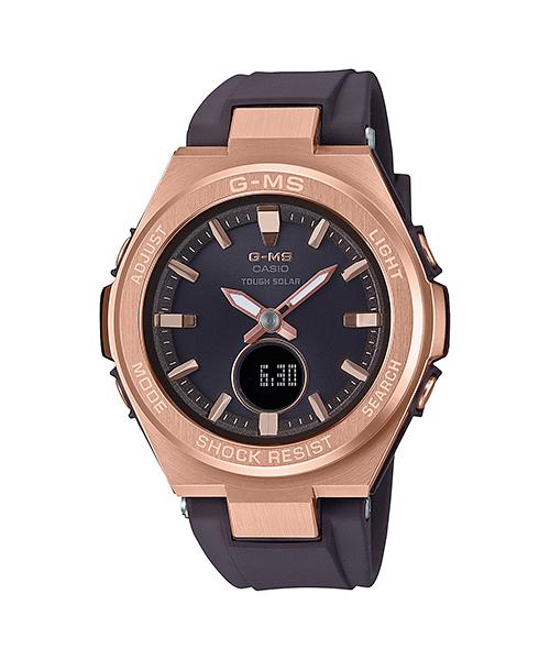 

Casio Men s Stainless Steel 100M Water Resistant Analog Shock Resistant Quartz Watch MSG-S200G-5A коричневый
