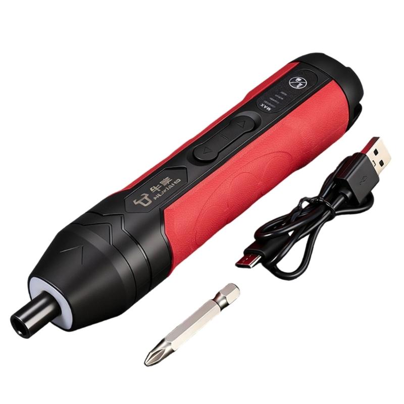 Industrial Cordless Screwdriver With Precisions Torques Adjustment Magnetic Tip Enhanced Control Repair Tool