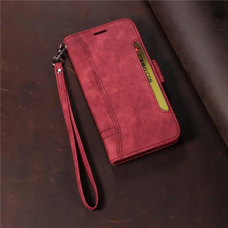 Luxury Leather Flip Phone Case for Samsung Galaxy S20 S21 FE S22 Plus S23 S24 Ultra Magnetism Shockproof Wallet Bracket Cover