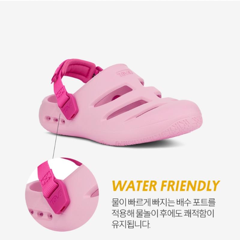 Teva Kids Clog Slipper Apreaqua Ct Stvt261010c Prt