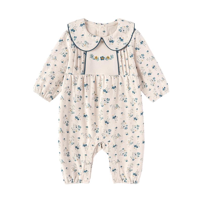 Babylove Girls  Pure Cotton Floral Romper 66