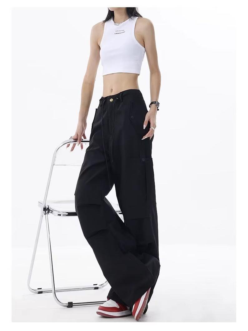 

Комбинезон Retro High Street с манжетами и складками для женщин Large (L) чёрный