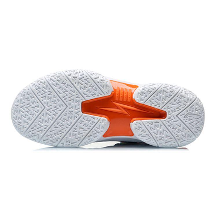 Li Ning Comfortable Versatile Non-Slip Shock Absorbing Wear-Resistant Breathable Rebound Mid-Top Kids Basketball Shoes Kids Sneaker YKCQ246-5