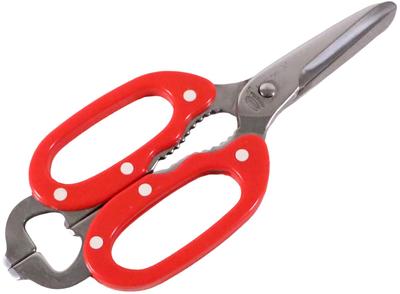Intec Kaneki Lâmina de Cozinha Inox ABS BLY1601 Tesoura, Chef, Vermelha, Material Aço, Cabo Resina, Japão,