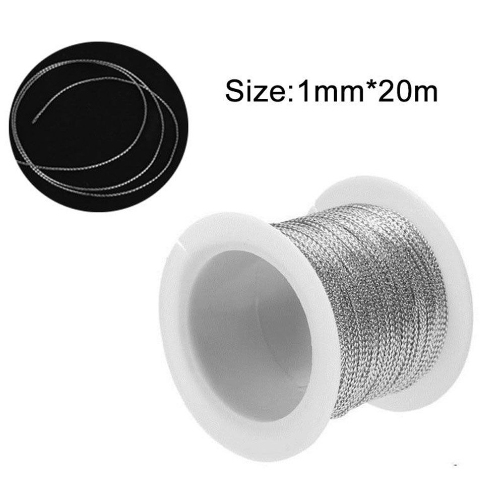 Necklace Bracelet Making Polyester Fiber Cord No-slip Clothing Cord DIY Rope String Thread Cord