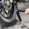 Folding Portable Motorcycle Wheel Lift Stand for Repair & Maintenance