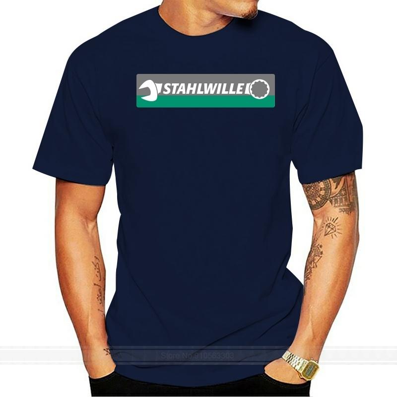 Stahlwille Tools Logo TShirt Black Tee cotton tshirt men summer fashion tshirt euro size S