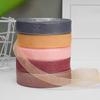 1.5cm Transparent Snow Yarn Ribbon for Gift Wrapping, DIY Crafts, Hair Accessories, and Chiffon Projects.